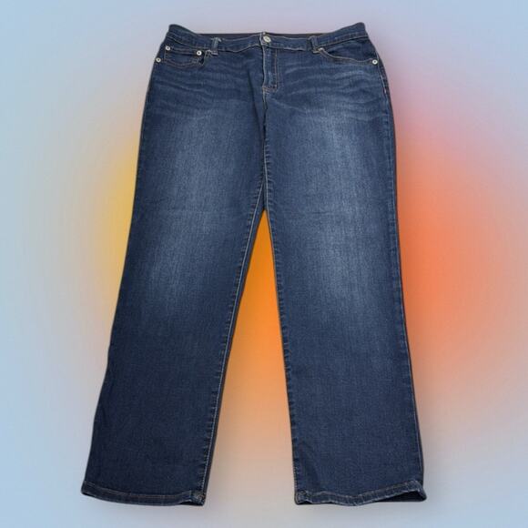 GAP Women’s 30 GIRLFRIEND Blue Jeans - Picture 2 of 4